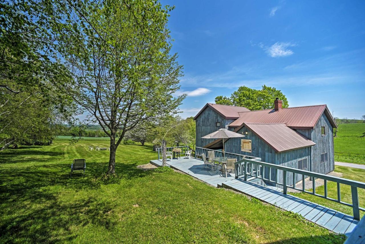 Country Escape With Sauna, 10 Mi To Cooperstown Richfield Springs Екстериор снимка