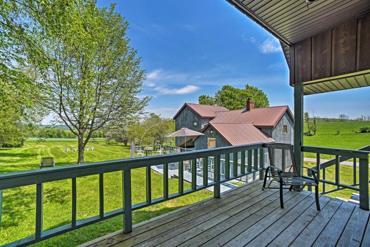 Country Escape With Sauna, 10 Mi To Cooperstown Richfield Springs Екстериор снимка